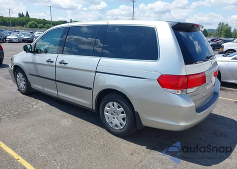 2009 Honda Odyssey Lx из США, поврежденный, VIN 5FNRL382X9B051414